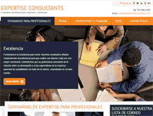 Tablet Screenshot of expertiseconsultants.com